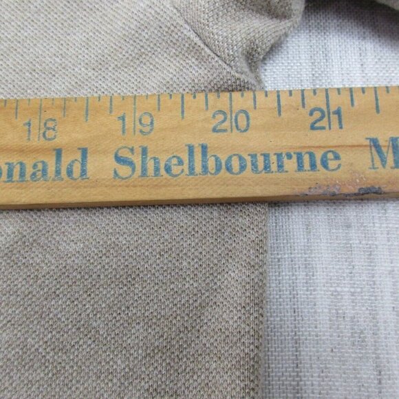 Polo Ralph Lauren Polo Shirt Mens M Olive Green Golf Performance High Low Slit‎ - Picture 8 of 9